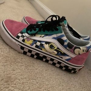 Disney Retro Vans (GENTLY WORN (only twice!))